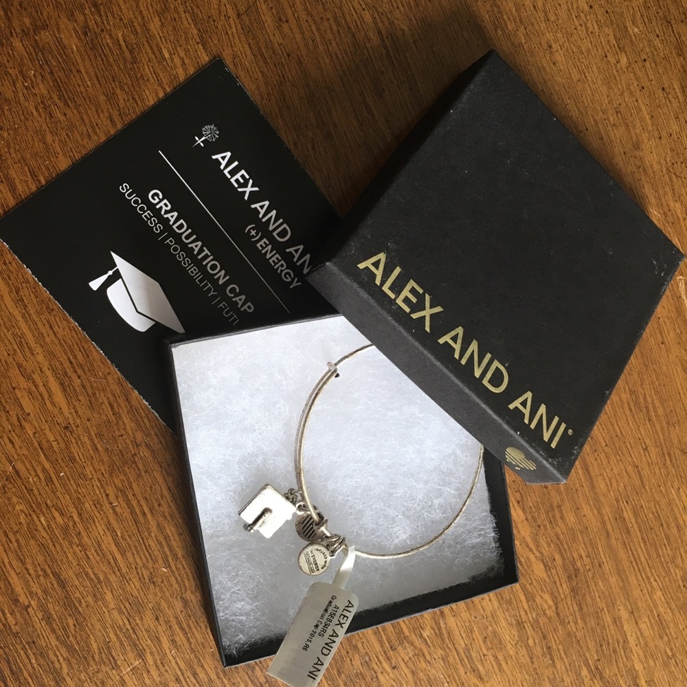Alex and Ani graduation bracelet